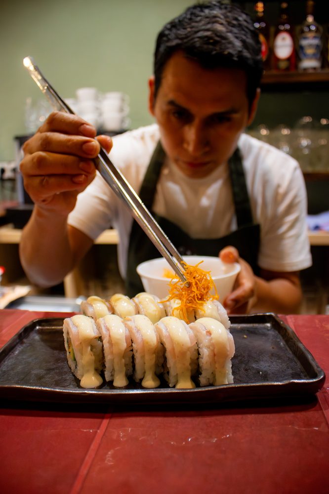 Chef Emilio en acción
